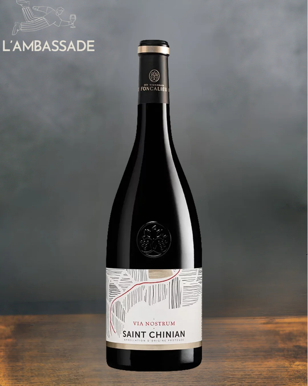 Vin rouge bio